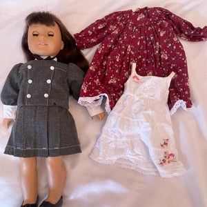 American girl doll. ORIGINAL SAMANTHA. With two additional dresses